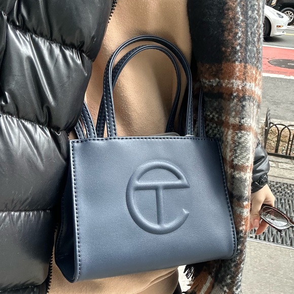 NAVY small telfar bag - tags attached - Picture 3 of 5